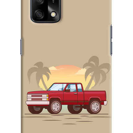 Desert Classic Drive Oppo F19/F19s Hard Case Back Cover by Casekaro