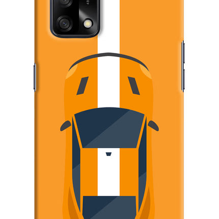 Highway Pursuit Oppo F19/F19s Hard Case Back Cover by Casekaro