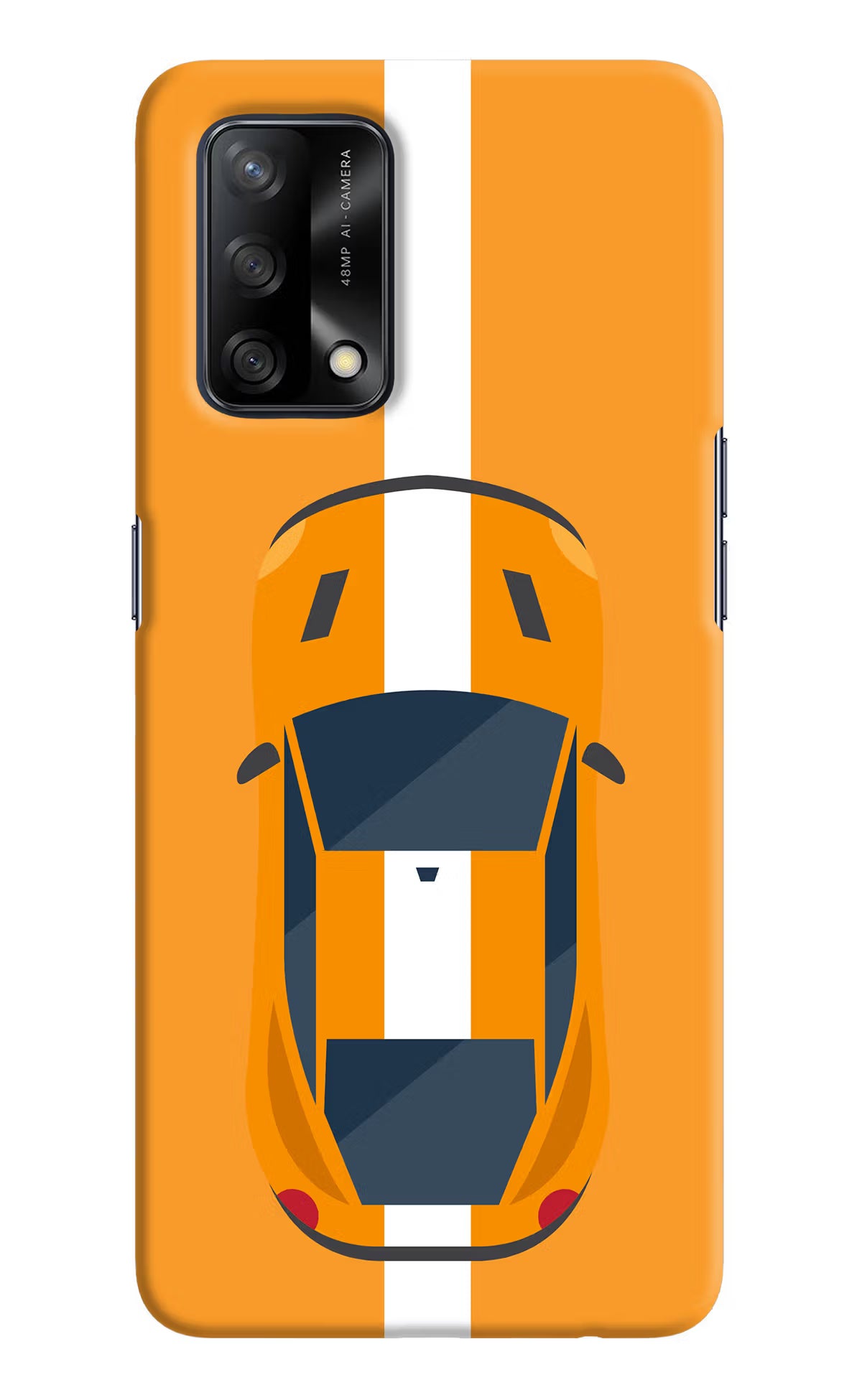 Highway Pursuit Oppo F19/F19s Hard Case Back Cover by Casekaro