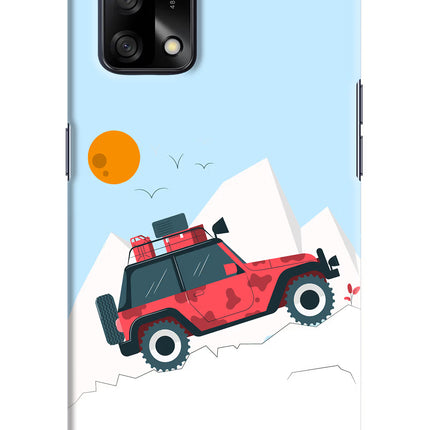 Mountain Trail Beast Oppo F19/F19s Hard Case Back Cover by Casekaro