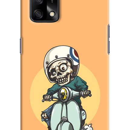 Undead Biker Oppo F19/F19s Hard Case Back Cover by Casekaro