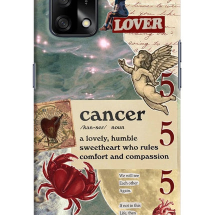 Cancer Zodiac Oppo F19/F19s Hard Case Back Cover by Casekaro