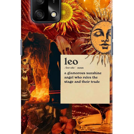 Leo Zodiac Oppo F19/F19s Hard Case Back Cover by Casekaro