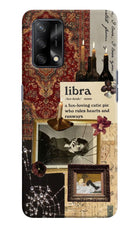 Libra Zodiac Oppo F19/F19s Hard Case Back Cover by Casekaro