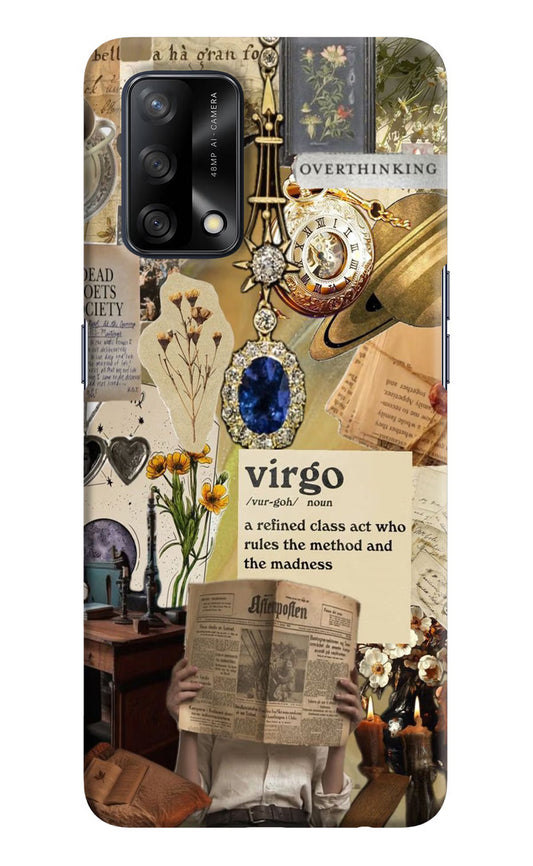 Virgo Zodiac Oppo F19/F19s Hard Case Back Cover by Casekaro