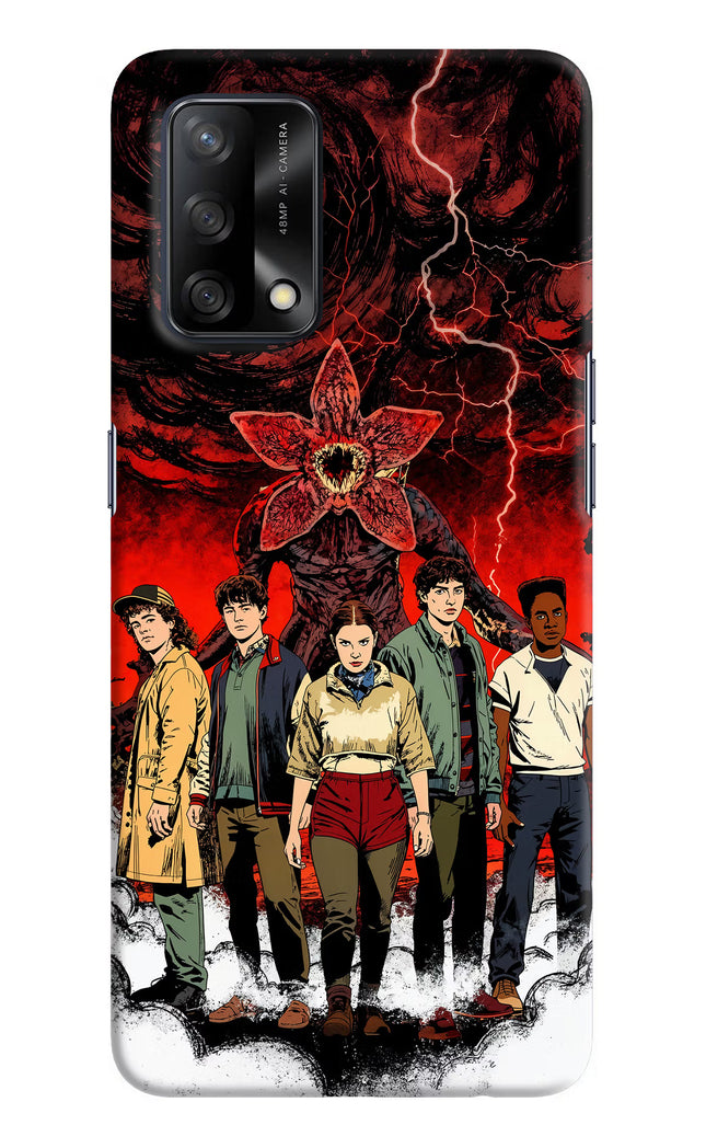 Ordinary Things Characters Oppo F19/F19s Hard Case Back Cover by Casekaro