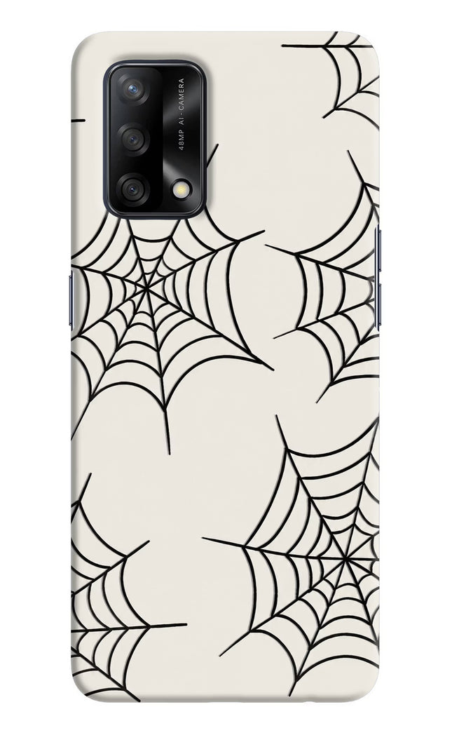 Spider Web Oppo F19/F19s Hard Case Back Cover by Casekaro