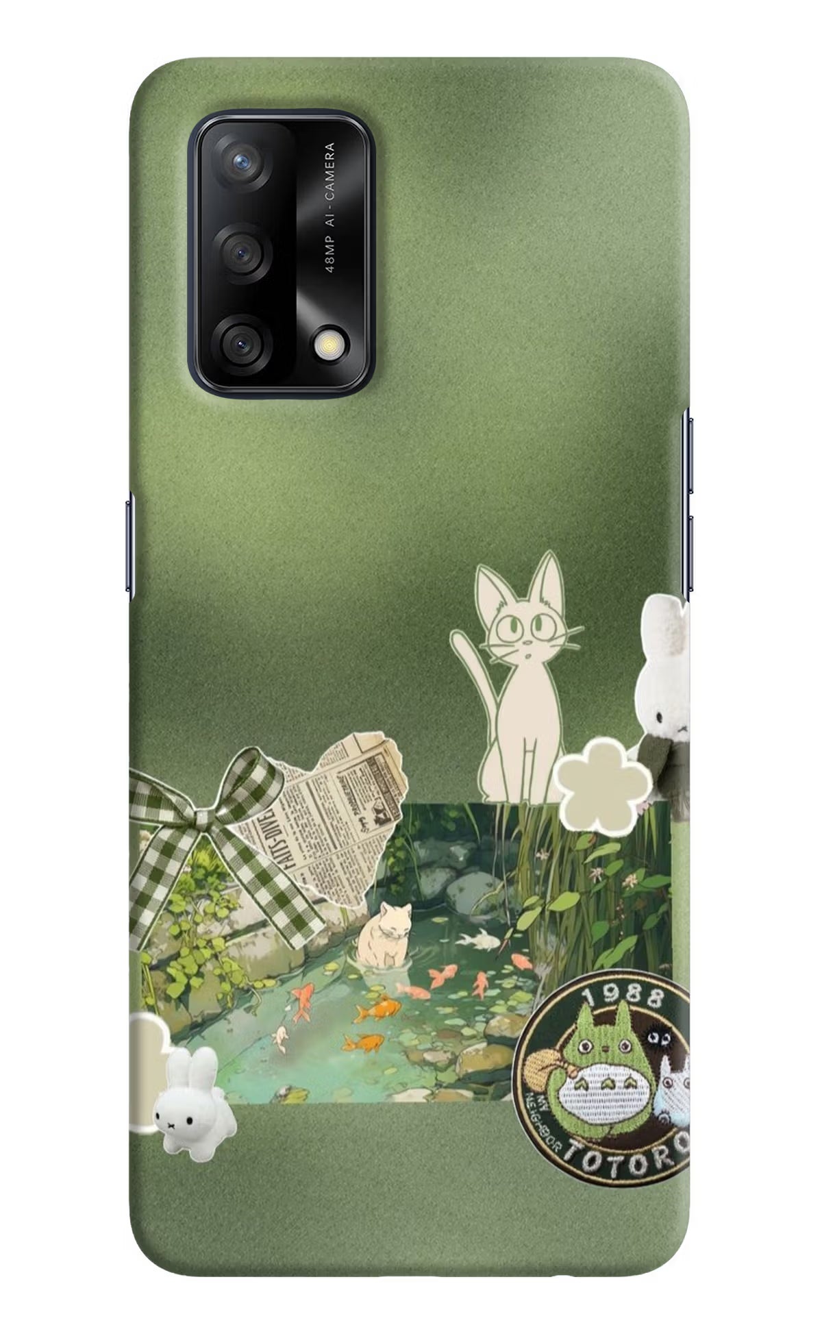 Aesthetic anime Oppo F19/F19s Back Cover