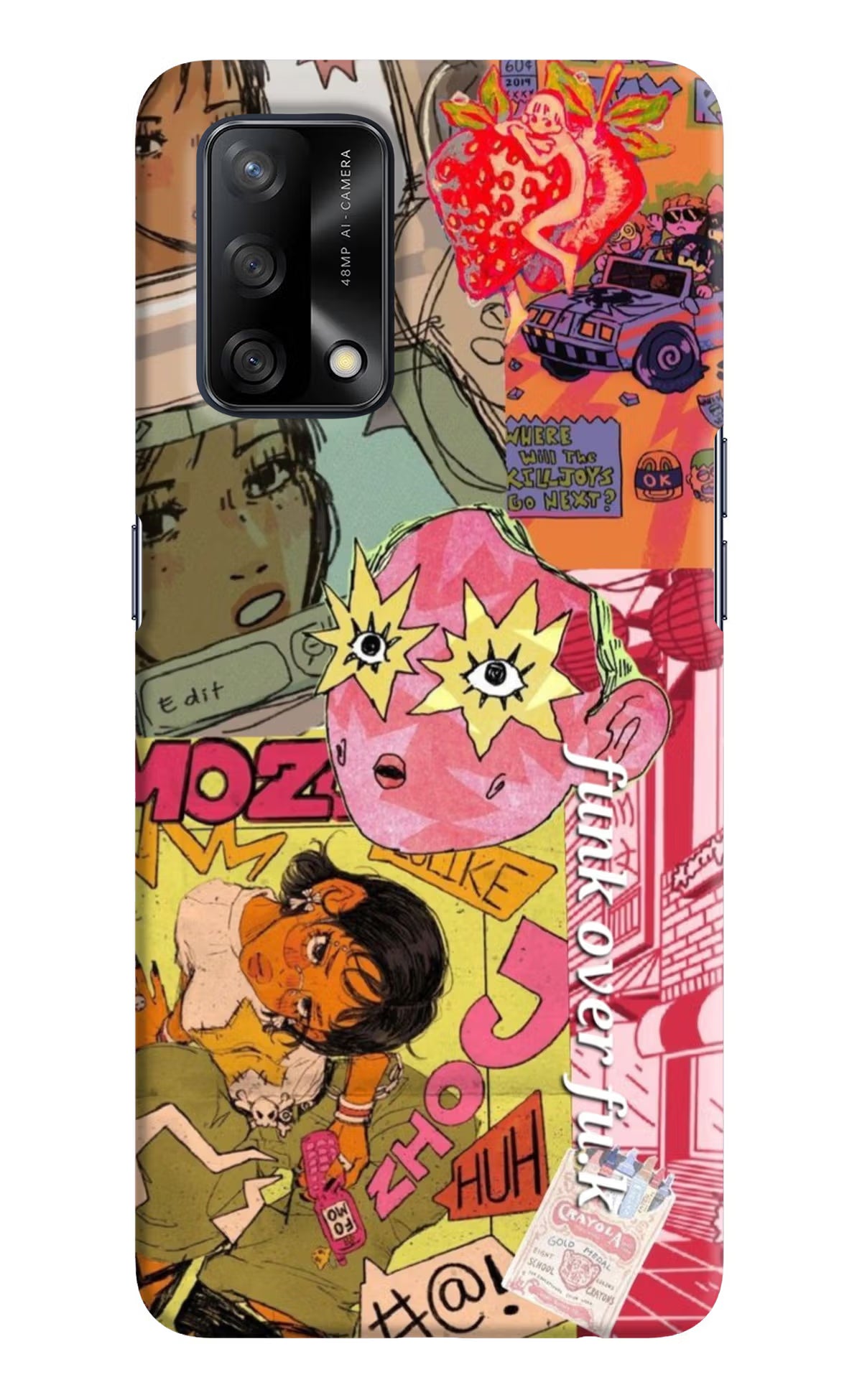 Funkover Oppo F19/F19s Back Cover