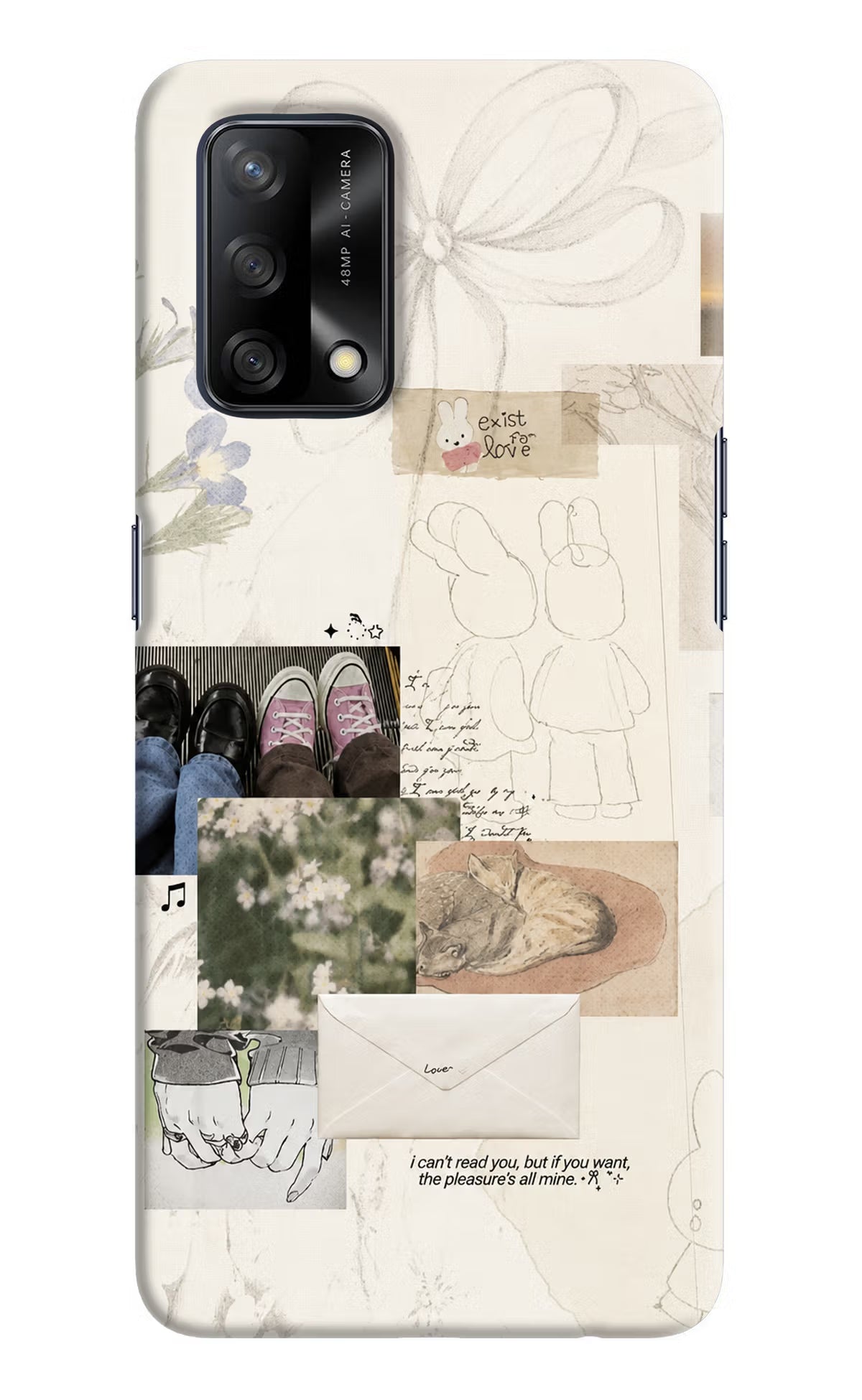 Soft Aesthetic Oppo F19/F19s Back Cover