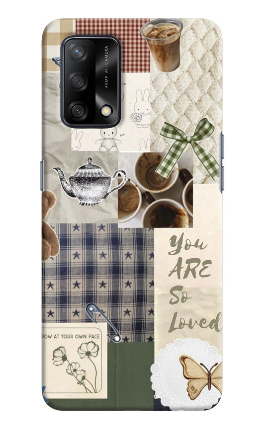 Cookie Oppo F19/F19s Hard Case Back Cover by Casekaro