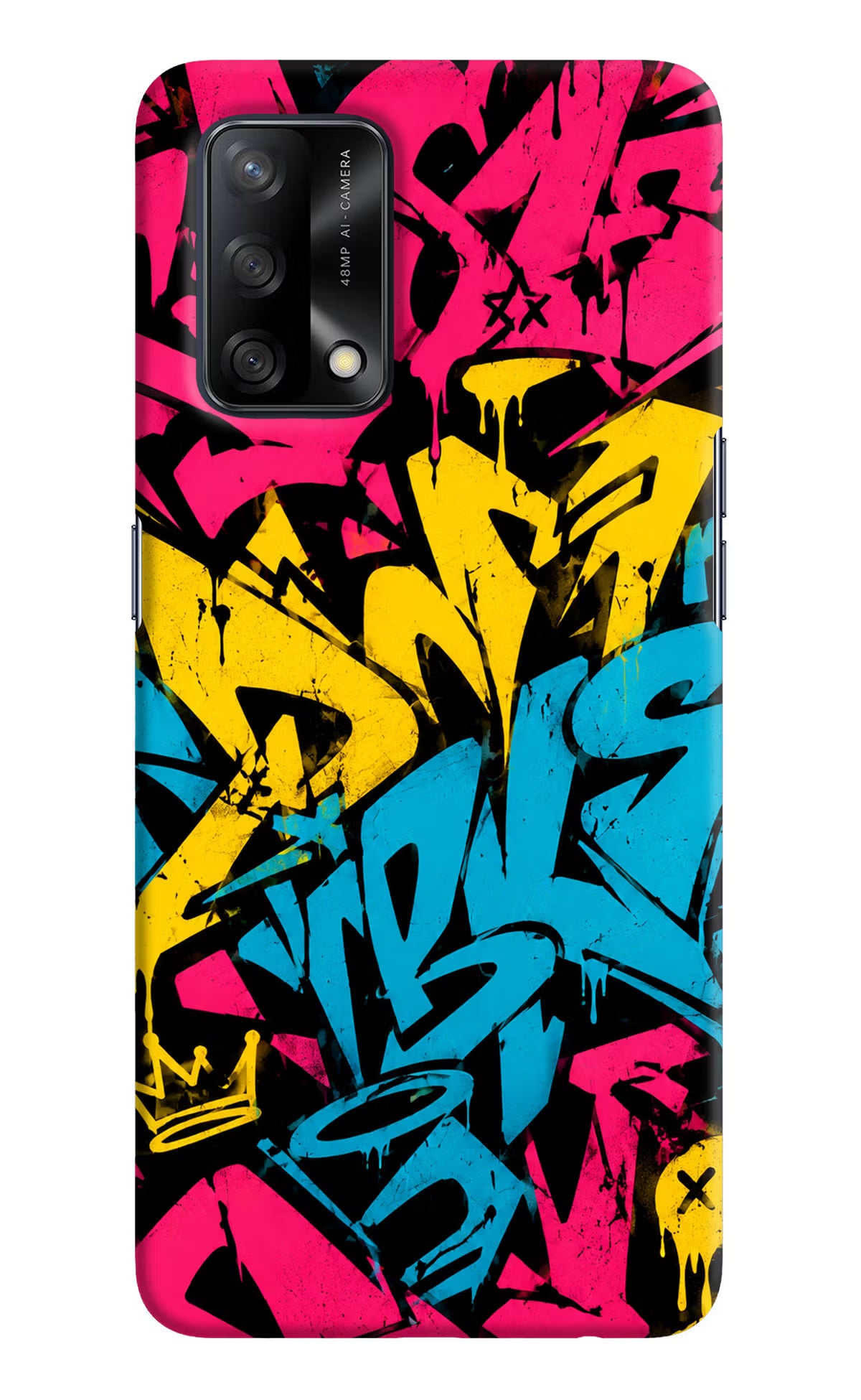 Graffiti Vibe Oppo F19/F19s Back Cover