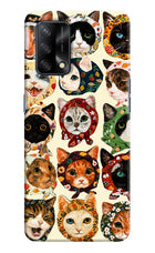 Cool Cat Oppo F19/F19s Hard Case Back Cover by Casekaro