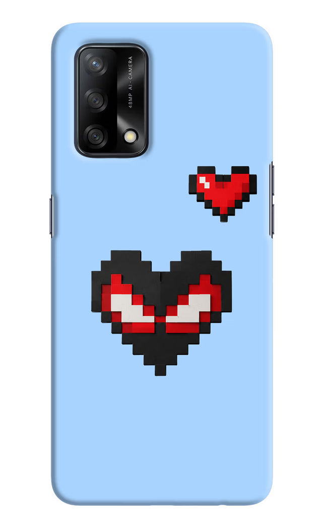 Peter Heart Oppo F19/F19s Hard Case Back Cover by Casekaro