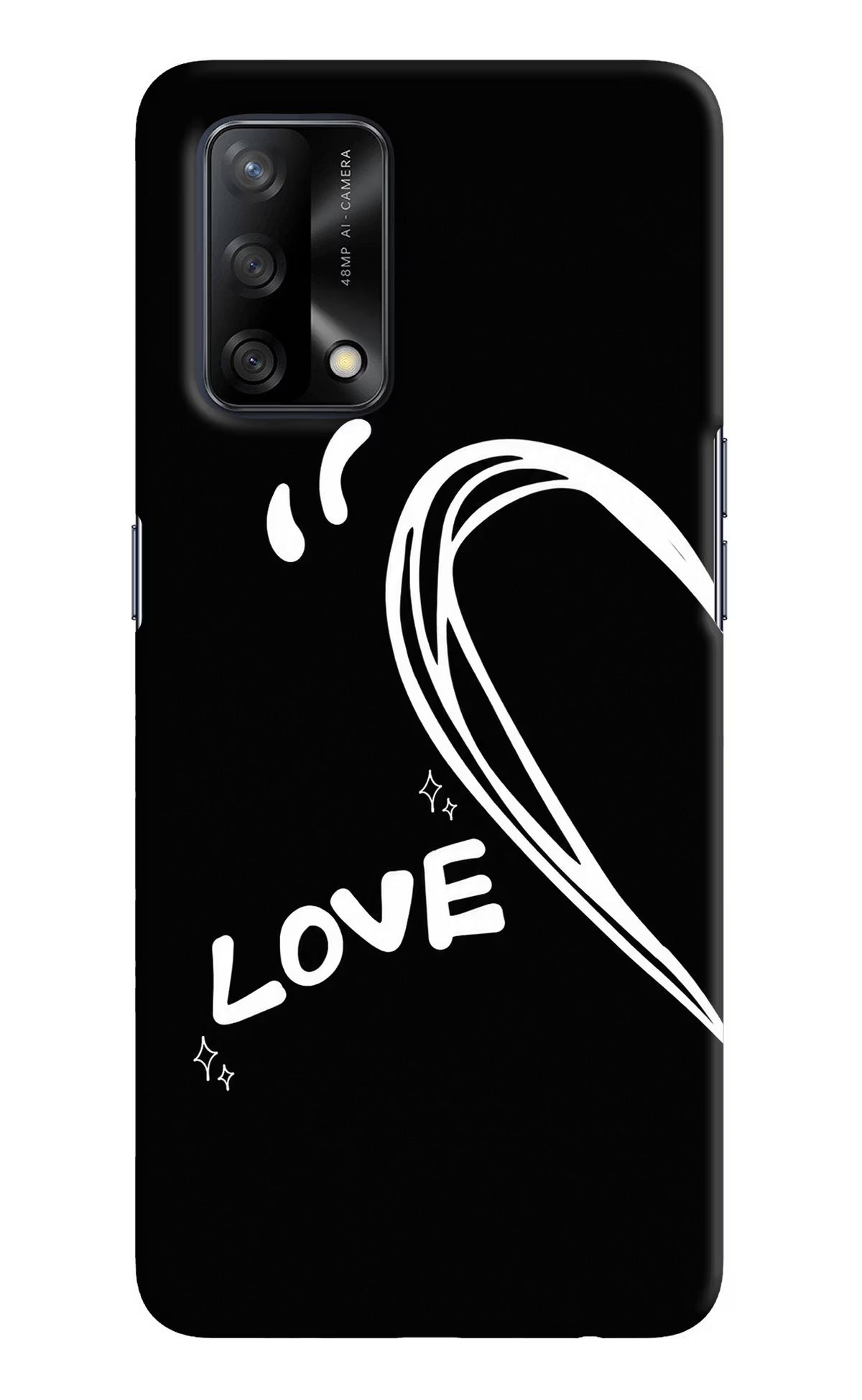 Love Line Oppo F19/F19s Back Cover