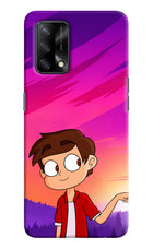 Marco Sunset Oppo F19/F19s Hard Case Back Cover by Casekaro