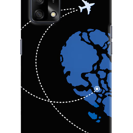 Love Orbit Oppo F19/F19s Hard Case Back Cover by Casekaro
