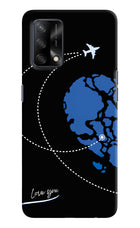 Love Orbit Oppo F19/F19s Hard Case Back Cover by Casekaro