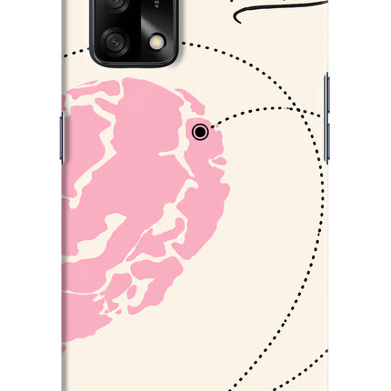 Miss Orbit Oppo F19/F19s Hard Case Back Cover by Casekaro