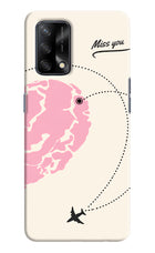 Miss Orbit Oppo F19/F19s Hard Case Back Cover by Casekaro