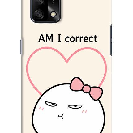 Always Right Oppo F19/F19s Hard Case Back Cover by Casekaro