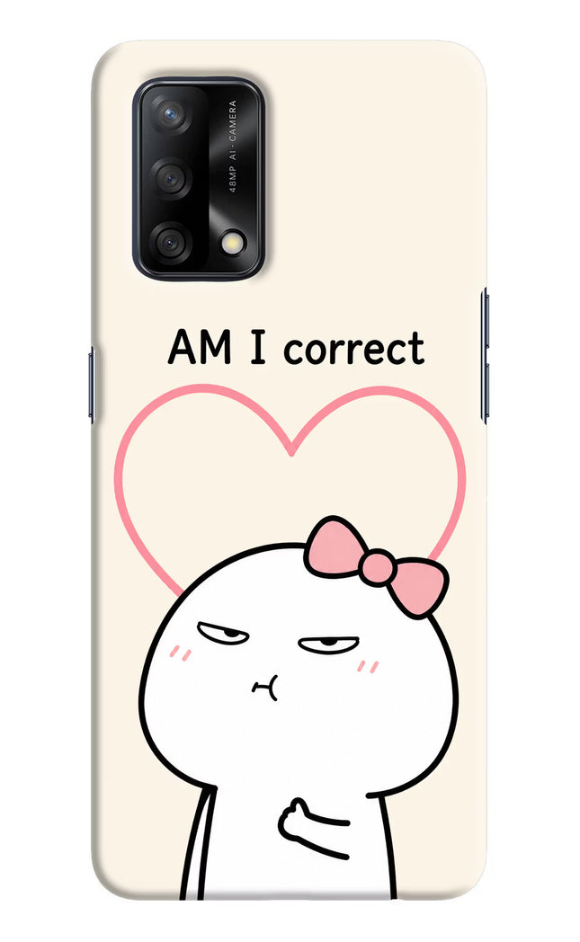 Always Right Oppo F19/F19s Hard Case Back Cover by Casekaro