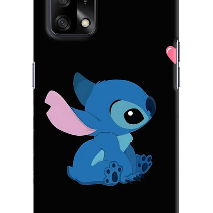 Stitch Crush Oppo F19/F19s Hard Case Back Cover by Casekaro
