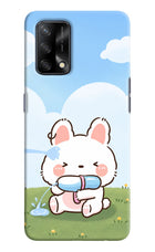 Bunny Treat Oppo F19/F19s Hard Case Back Cover by Casekaro