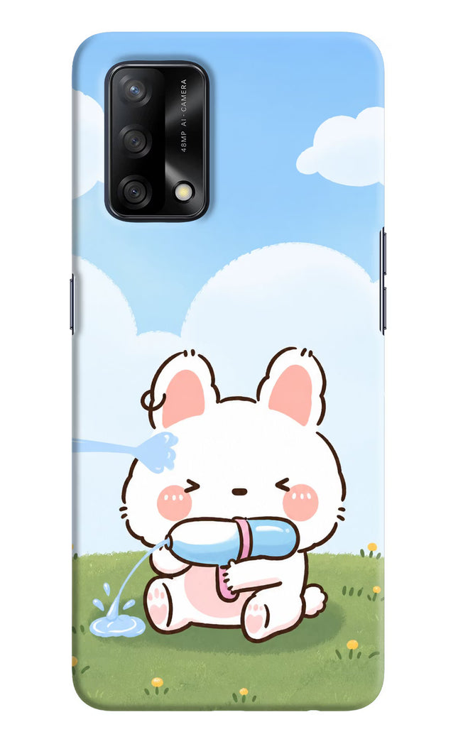 Bunny Treat Oppo F19/F19s Hard Case Back Cover by Casekaro