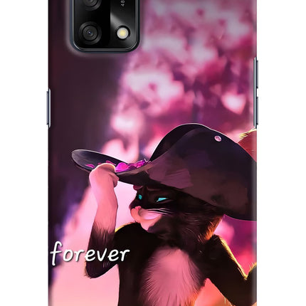Forever Cat Oppo F19/F19s Hard Case Back Cover by Casekaro