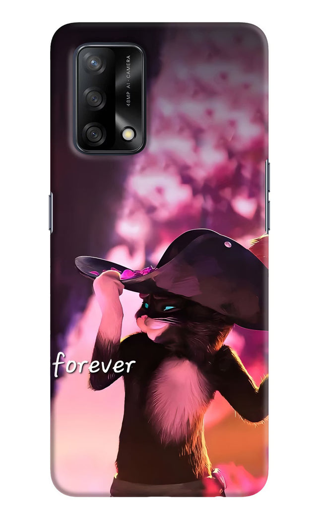 Forever Cat Oppo F19/F19s Hard Case Back Cover by Casekaro