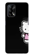 Kitty Charm Oppo F19/F19s Hard Case Back Cover by Casekaro