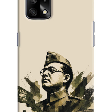 Netaji Rising Oppo F19/F19s Hard Case Back Cover by Casekaro