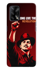 Bhagat Singh Revolution Oppo F19/F19s Hard Case Back Cover by Casekaro