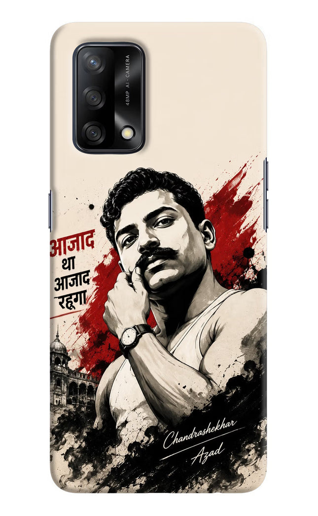 Chandrashekhar Azad Fearless Oppo F19/F19s Hard Case Back Cover by Casekaro