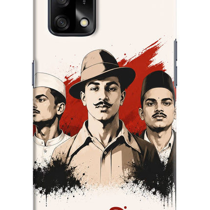 Bhagat Singh Trio Oppo F19/F19s Hard Case Back Cover by Casekaro