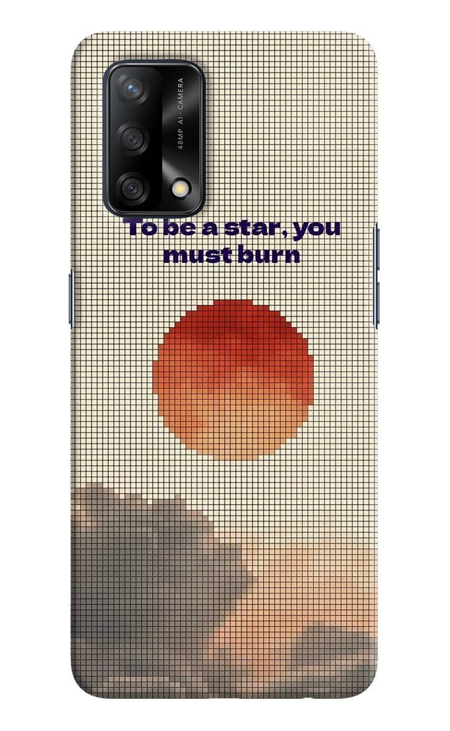 Pixel Sun Oppo F19/F19s Hard Case Back Cover by Casekaro
