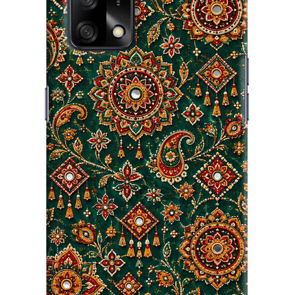 Green Pataka Oppo F19/F19s Back Cover