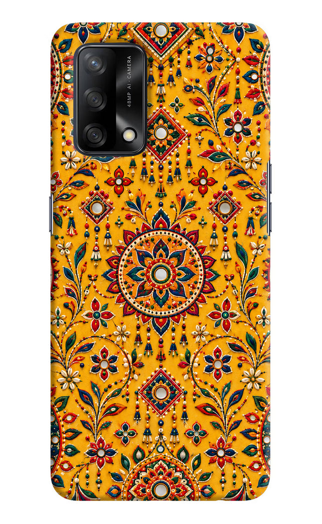 Sunlit Aura Oppo F19/F19s Hard Case Back Cover by Casekaro
