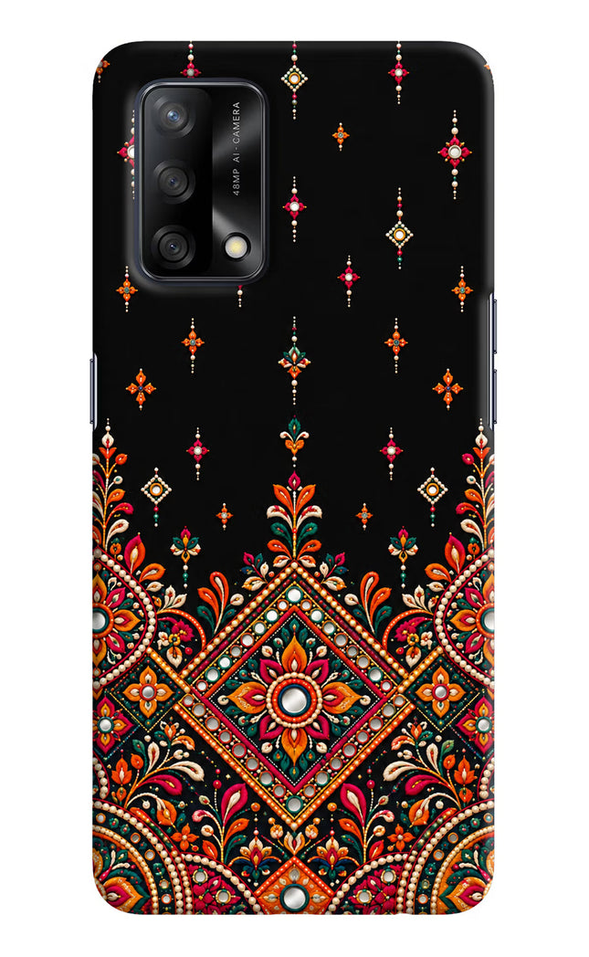 Noir Mehfil Oppo F19/F19s Hard Case Back Cover by Casekaro