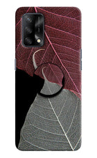 Leaf Pattern Oppo F19/F19s Pop Case by Casekaro