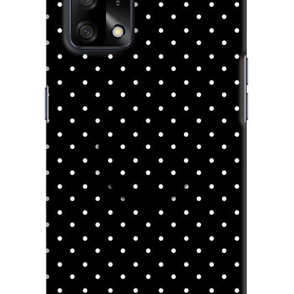 White Dots Oppo F19/F19s Pop Case by Casekaro