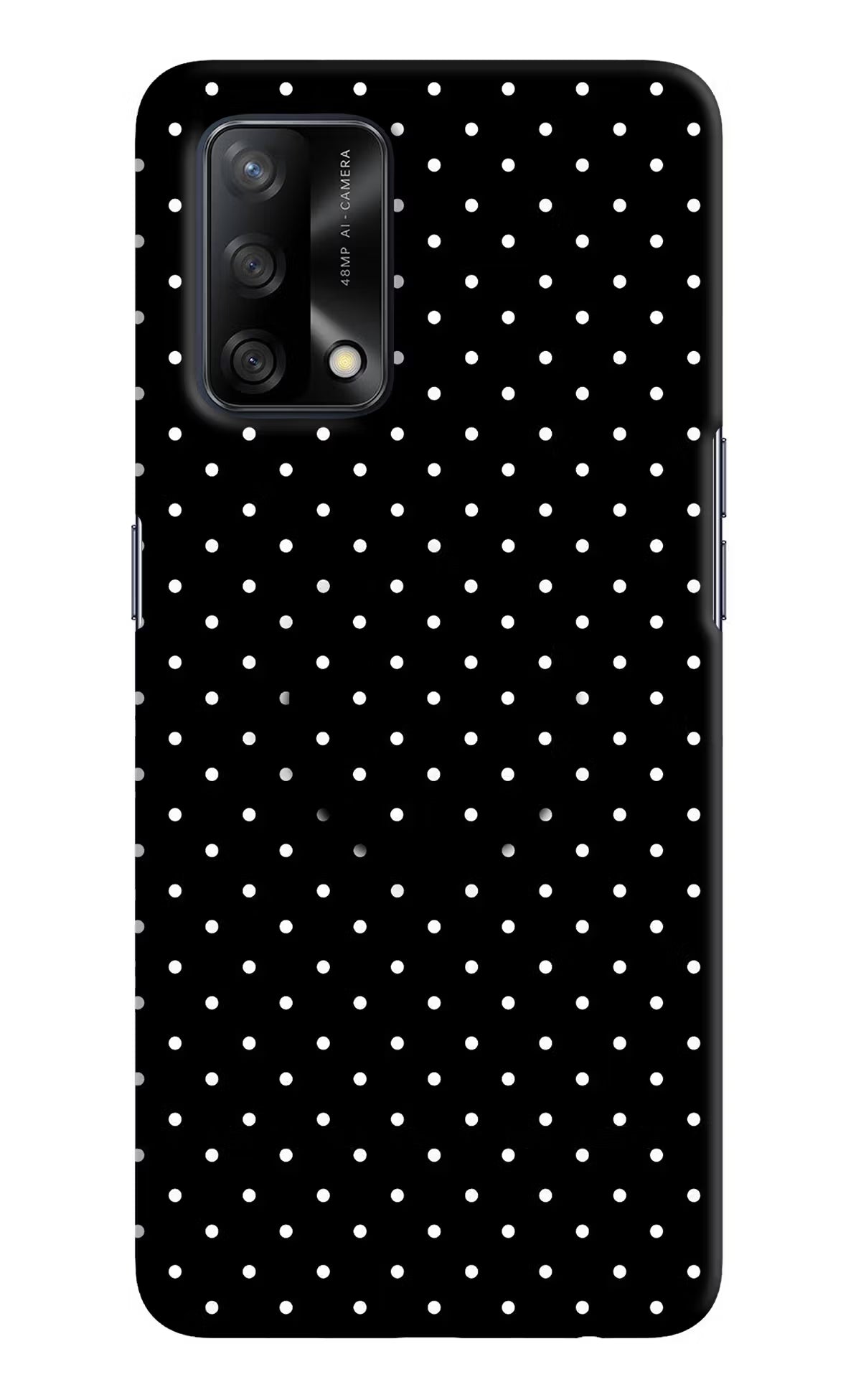 White Dots Oppo F19/F19s Pop Case by Casekaro