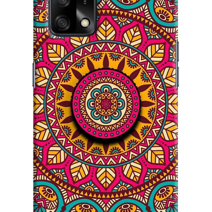 Mandala Oppo F19/F19s Pop Case by Casekaro