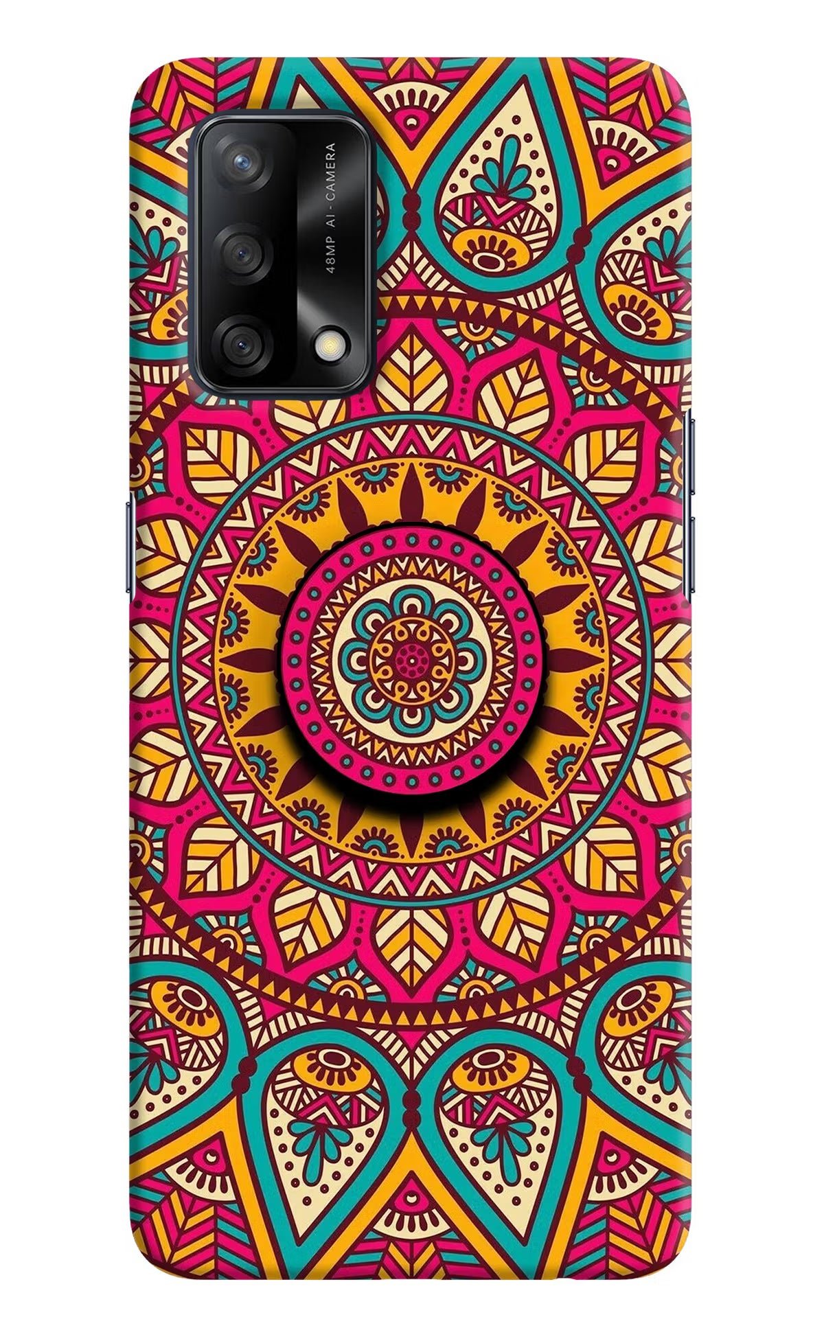 Mandala Oppo F19/F19s Pop Case by Casekaro