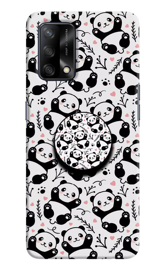 Cute Panda Oppo F19/F19s Pop Case by Casekaro