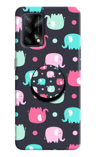 Baby Elephants Oppo F19/F19s Pop Case by Casekaro