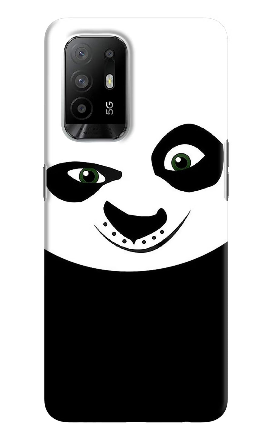 Panda Oppo F19 Pro+ Back Cover, Hard case