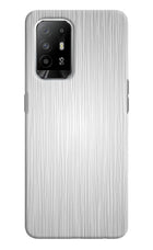 Wooden Grey Texture Oppo F19 Pro+ Hard Case Back Cover by Casekaro