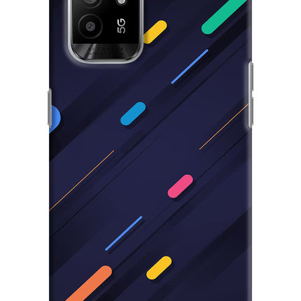 Abstract Design Oppo F19 Pro+ Hard Case Back Cover by Casekaro
